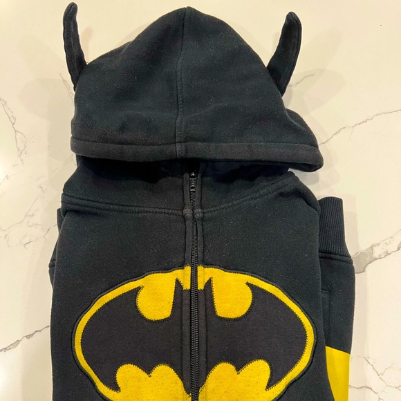 Boys Batman Sweater Hoodie - Picture 5 of 6